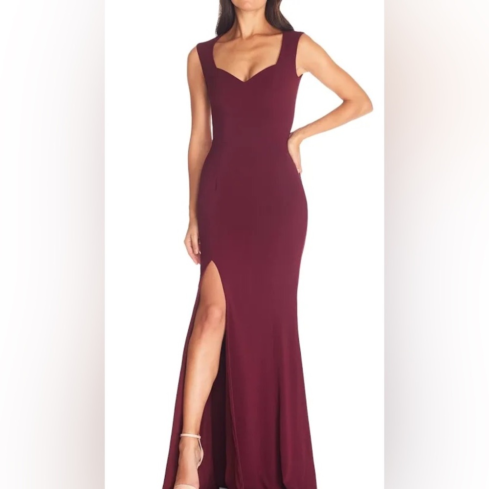 Dress the Population Monroe Side Slit Gown